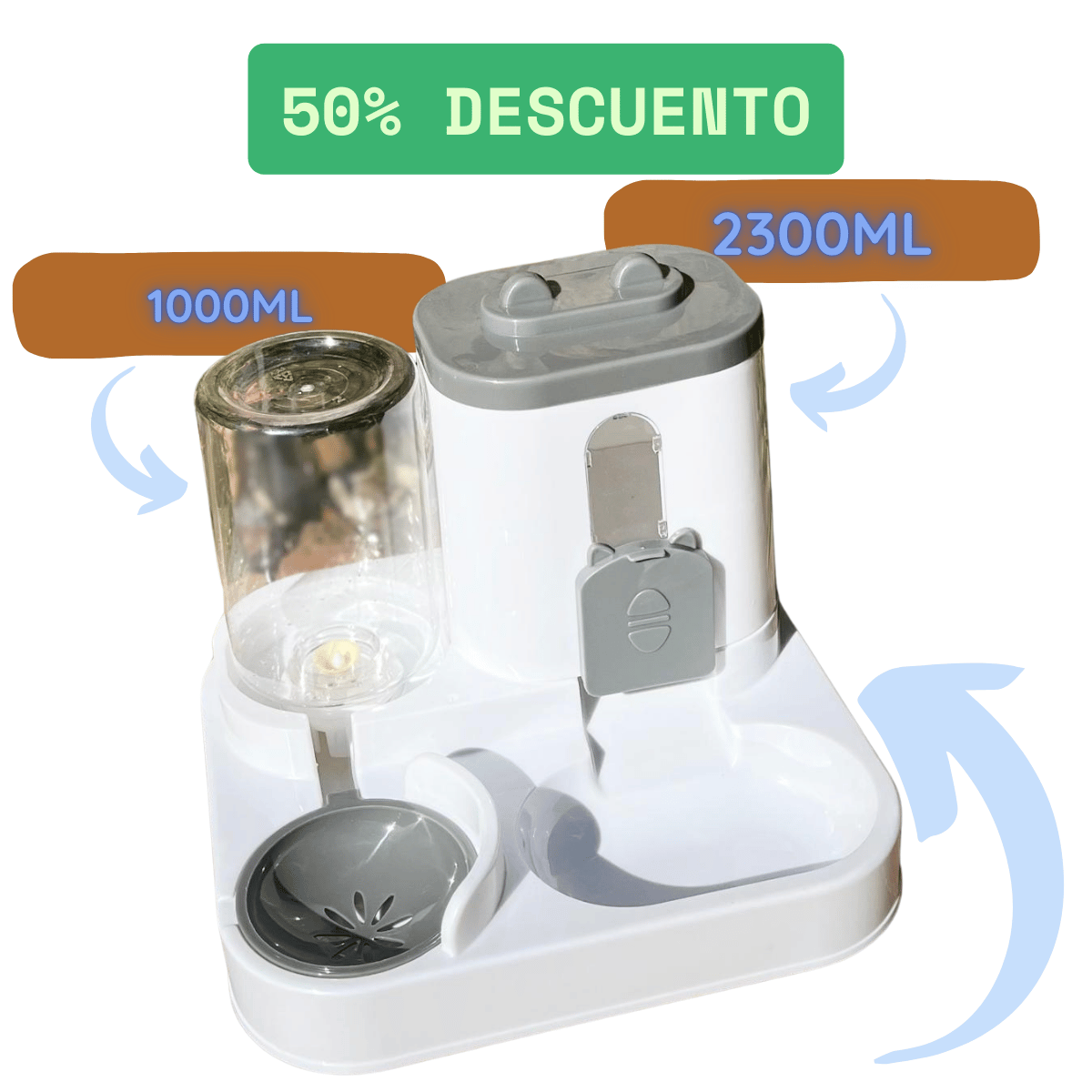 Dispensador Automático de Comida y Agua